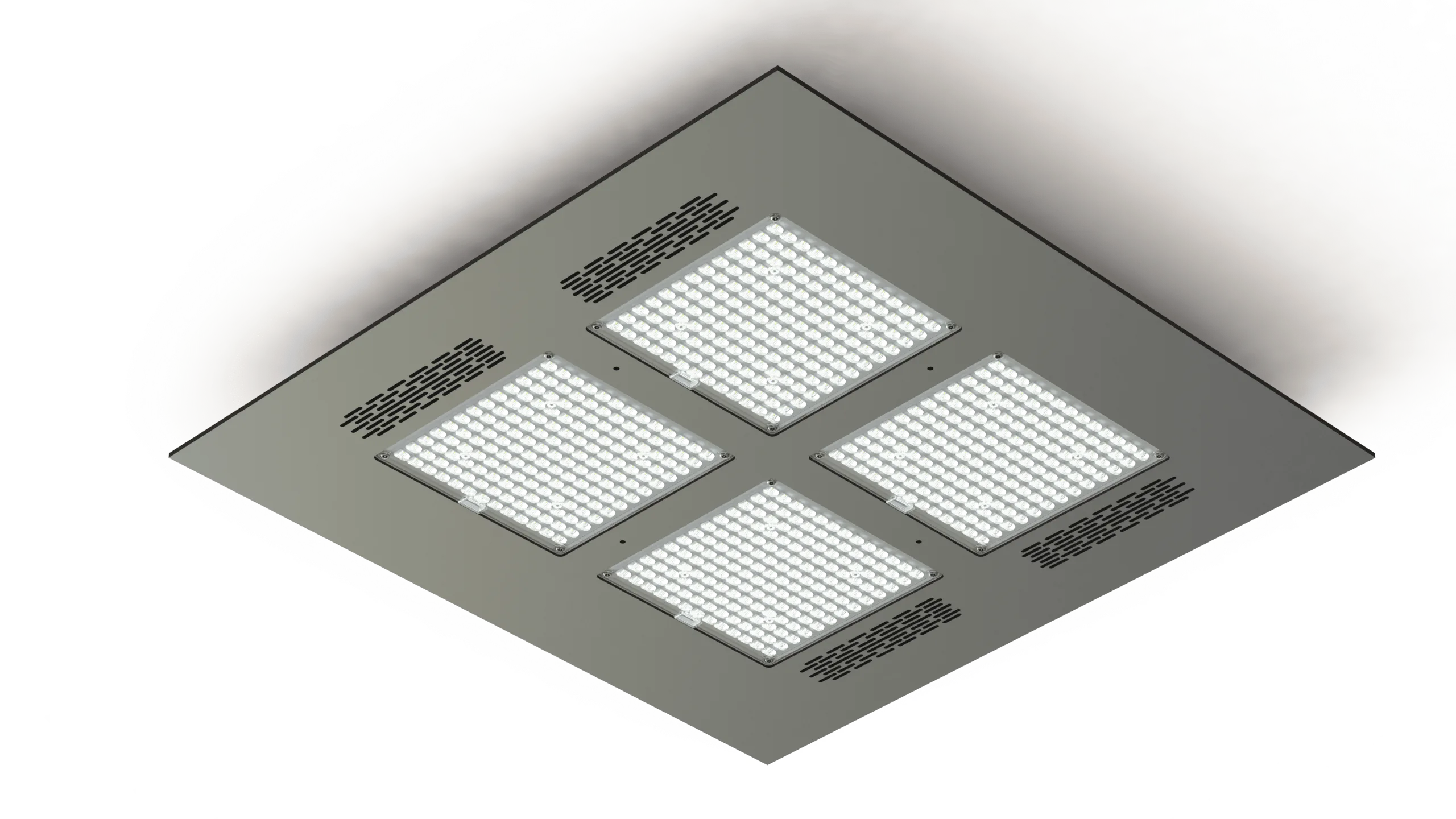 IndoorLux Deckenmodul in einem Behandlungsraum
